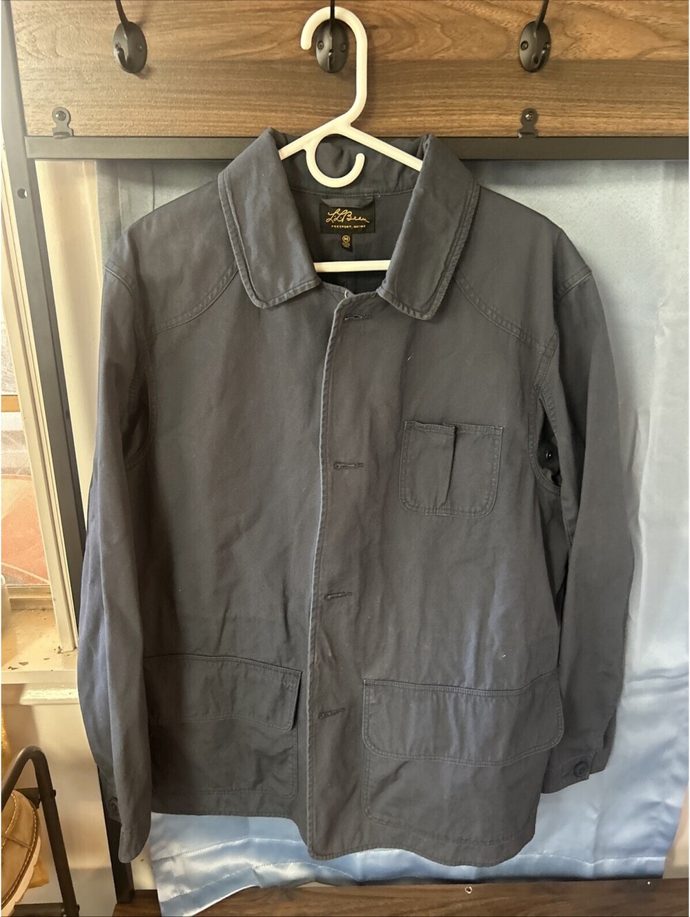 Medium L.L. Bean Men's Dark Gray Performance Jacket
